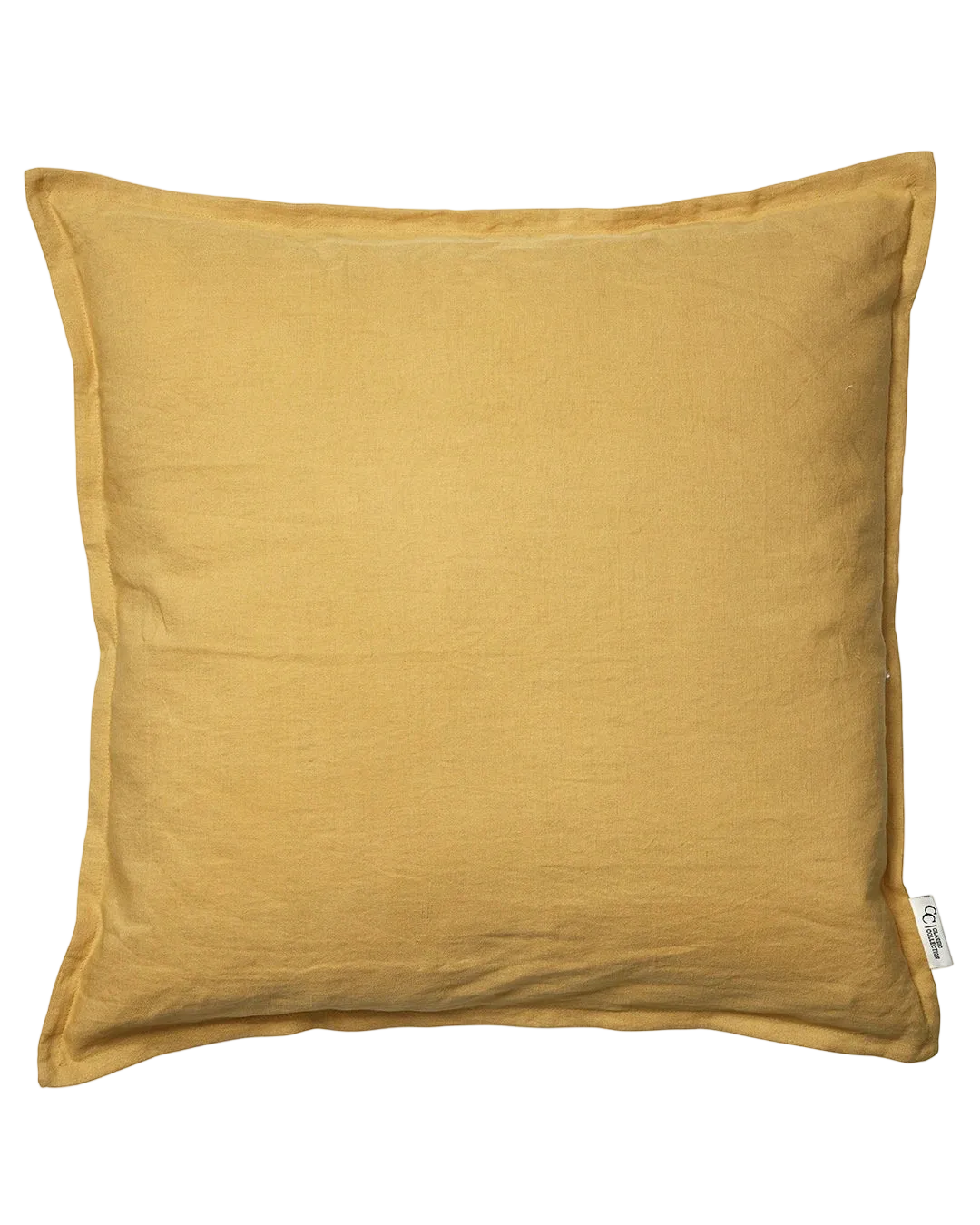 Kissenbezug Classic Linen Ocker