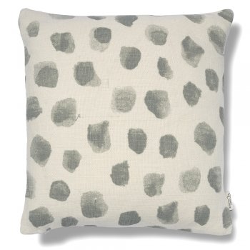 Classic Collection Kuddfodral Dotty 50x50 White/Slate Grey Grå