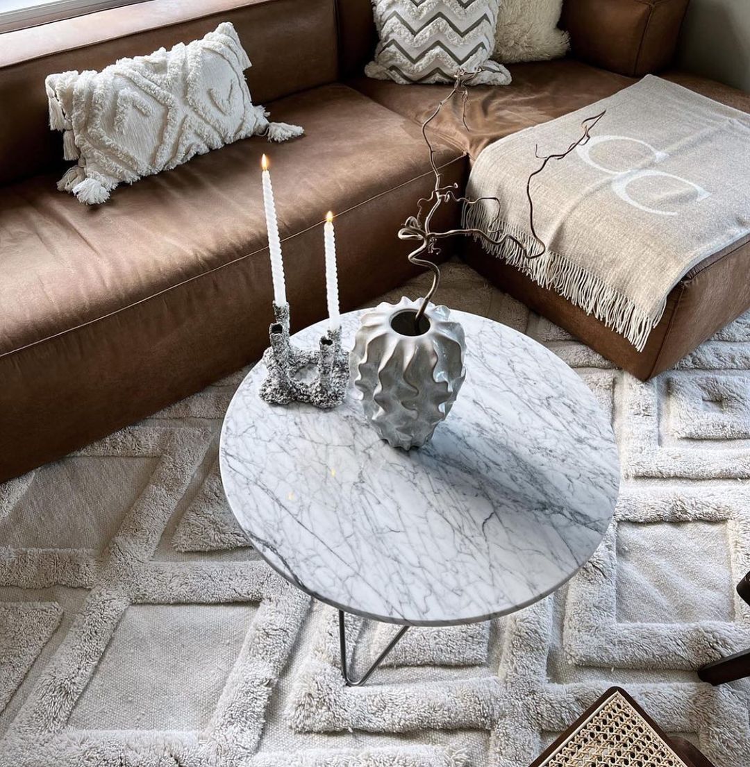 Vilken färg på matta till brun soffa? - Classic Collection