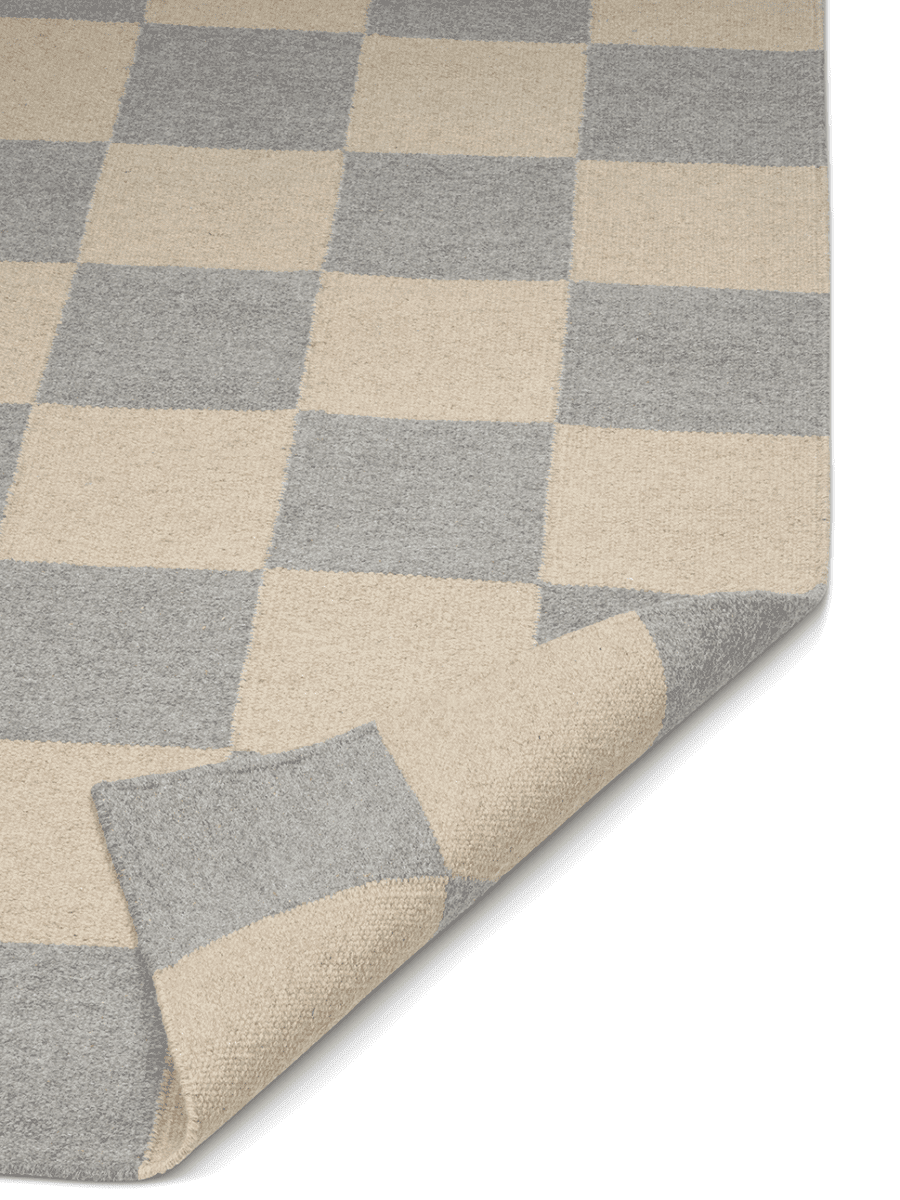 Matta Square Grå/Natur – Classic Collection