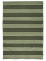 Matta Stripe Boucle Grön