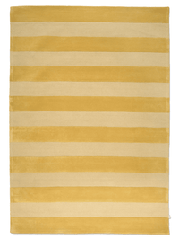Matta Stripe Boucle Gul - 170x230 cm