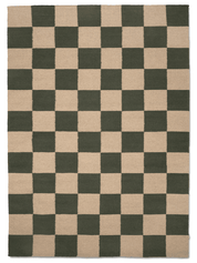 Square Forest Green/Natural