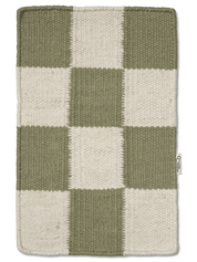 Mattprov Square Vit/Grön