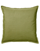 Kuddfodral Classic Linen Skogsgrön