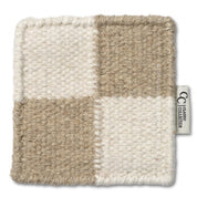 Mattprov Square Vit/Natur