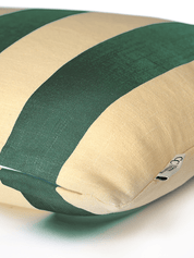 Kuddfodral Striped Grön