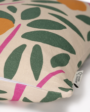 Kuddfodral Sunny Citrus Grön