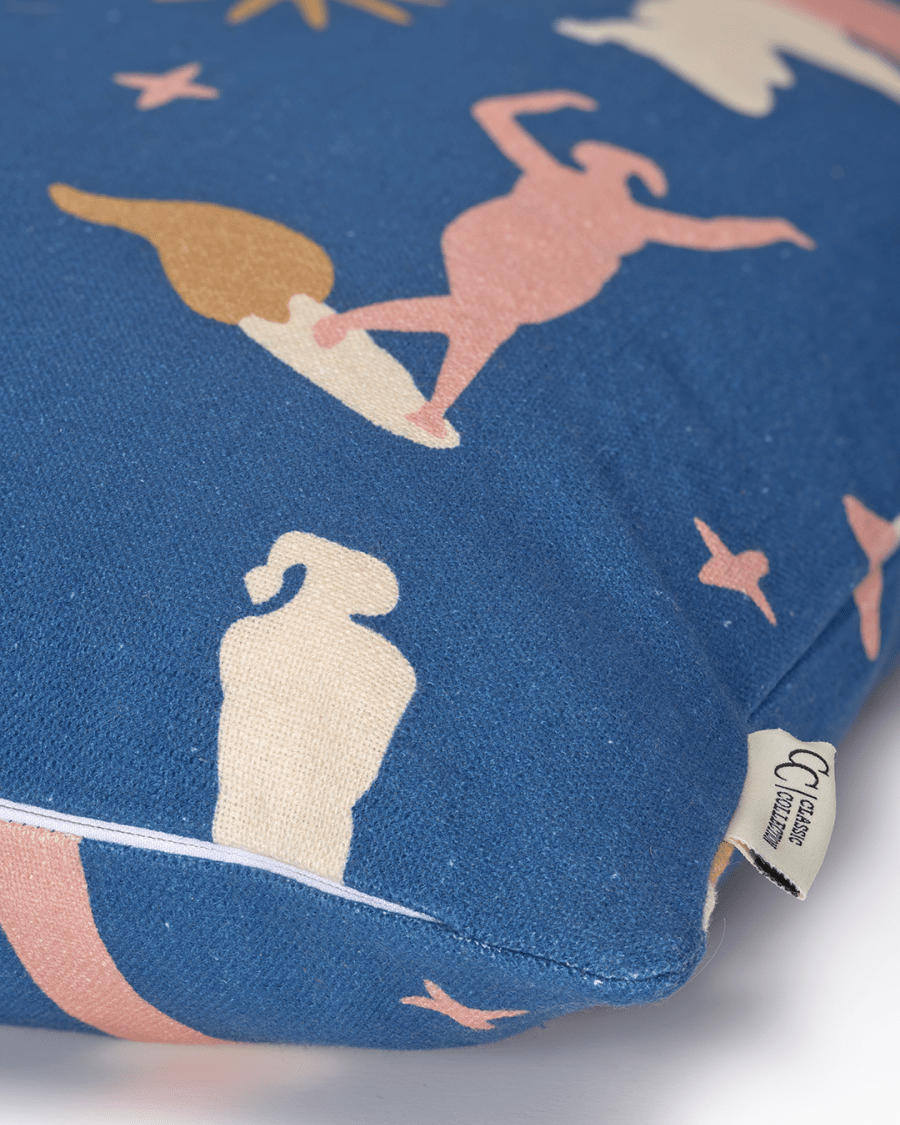 Kuddfodral Antique Blå