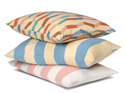 Kuddfodral Striped Blå