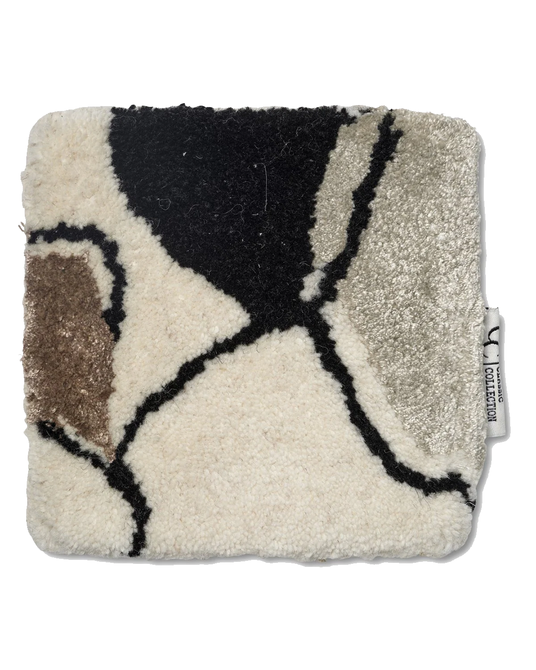 Mattprov Abstract Ivory