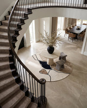 Rug Abstract Ivory