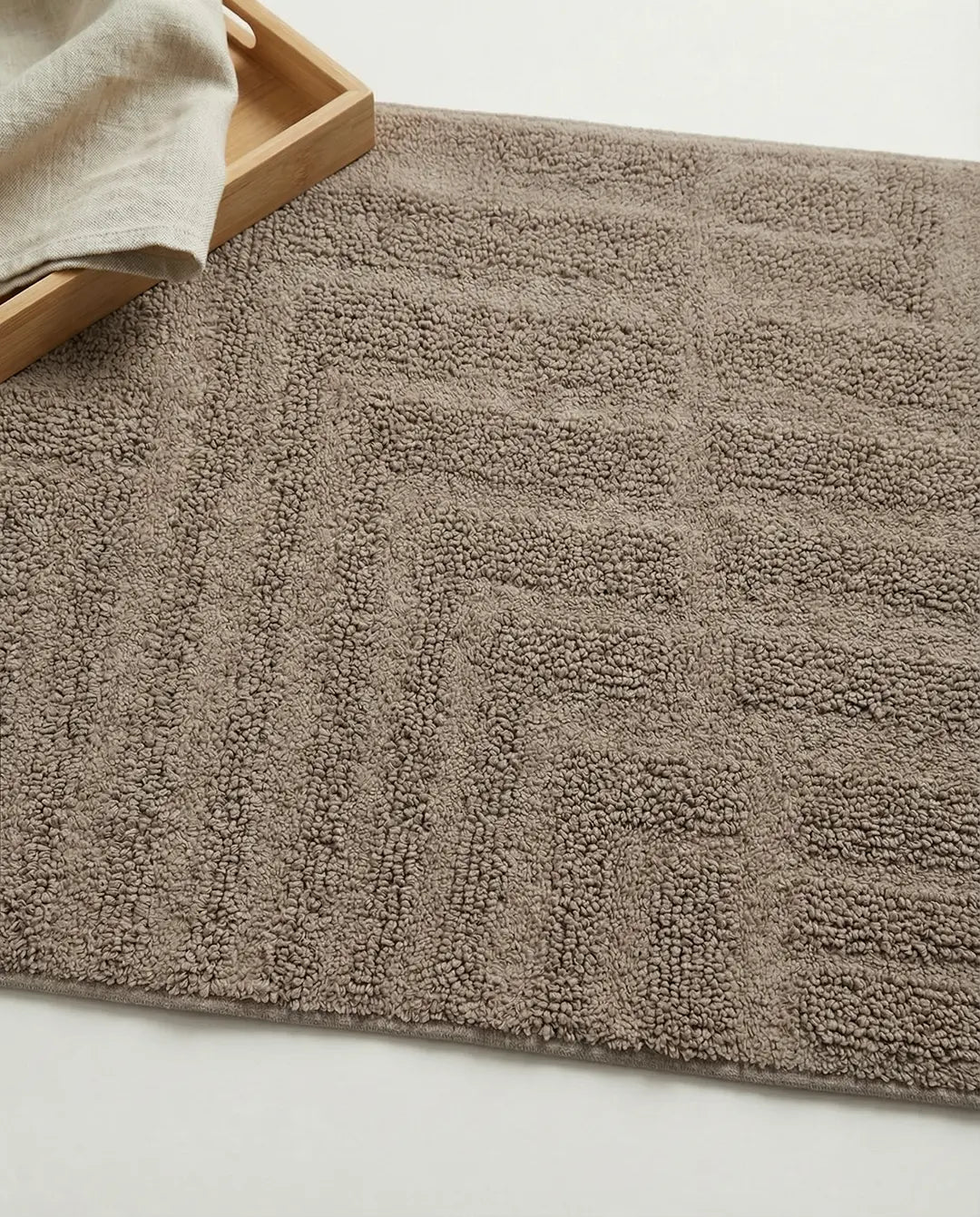 Badrumsmatta Field Simply Taupe