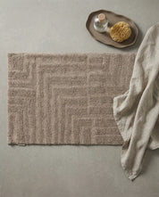 Badrumsmatta Field Simply Taupe