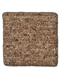 Teppichmuster Boucle Braun - 15 x 15 cm