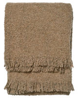 Pläd Bouclé Beige