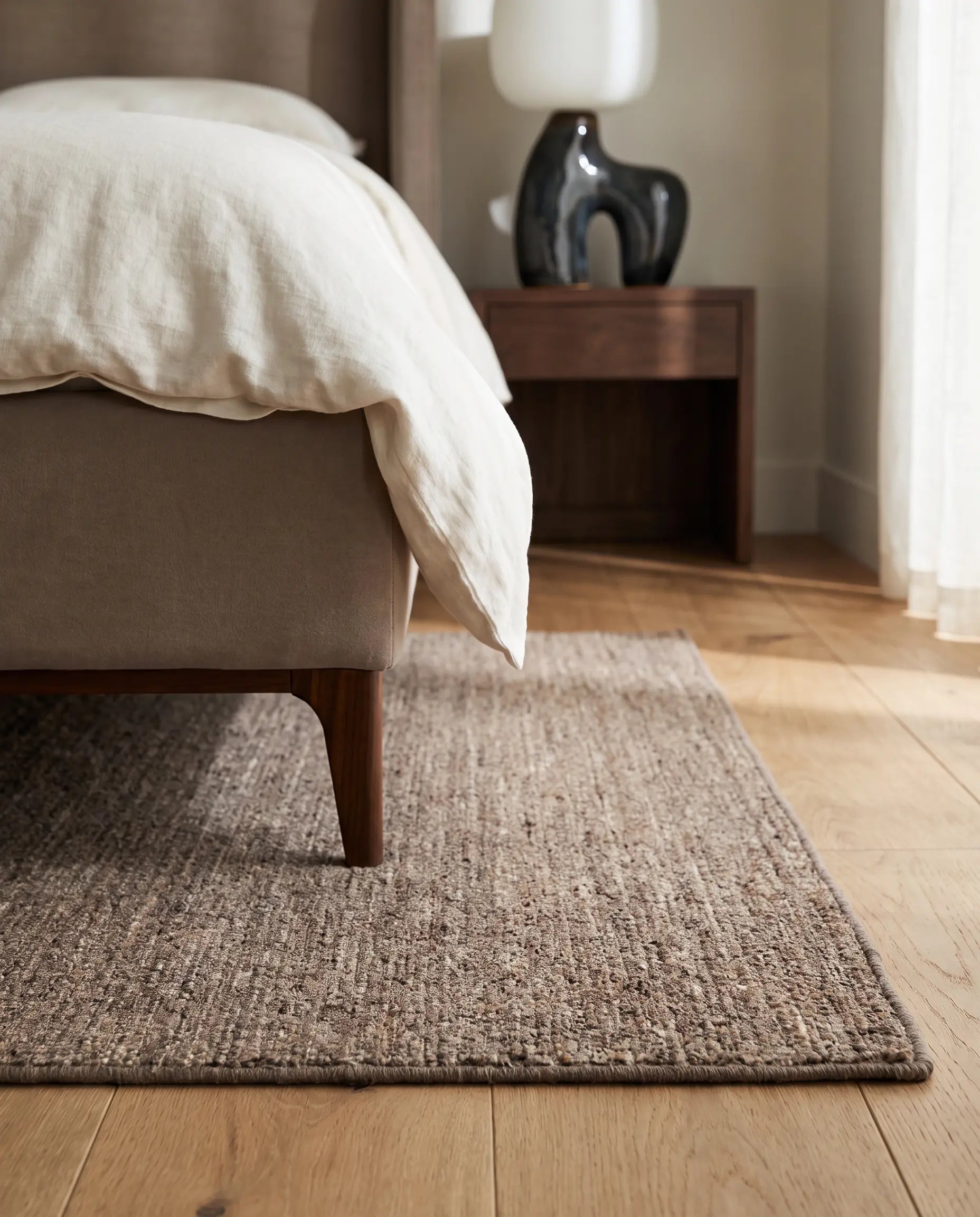 Rug Boucle Brown