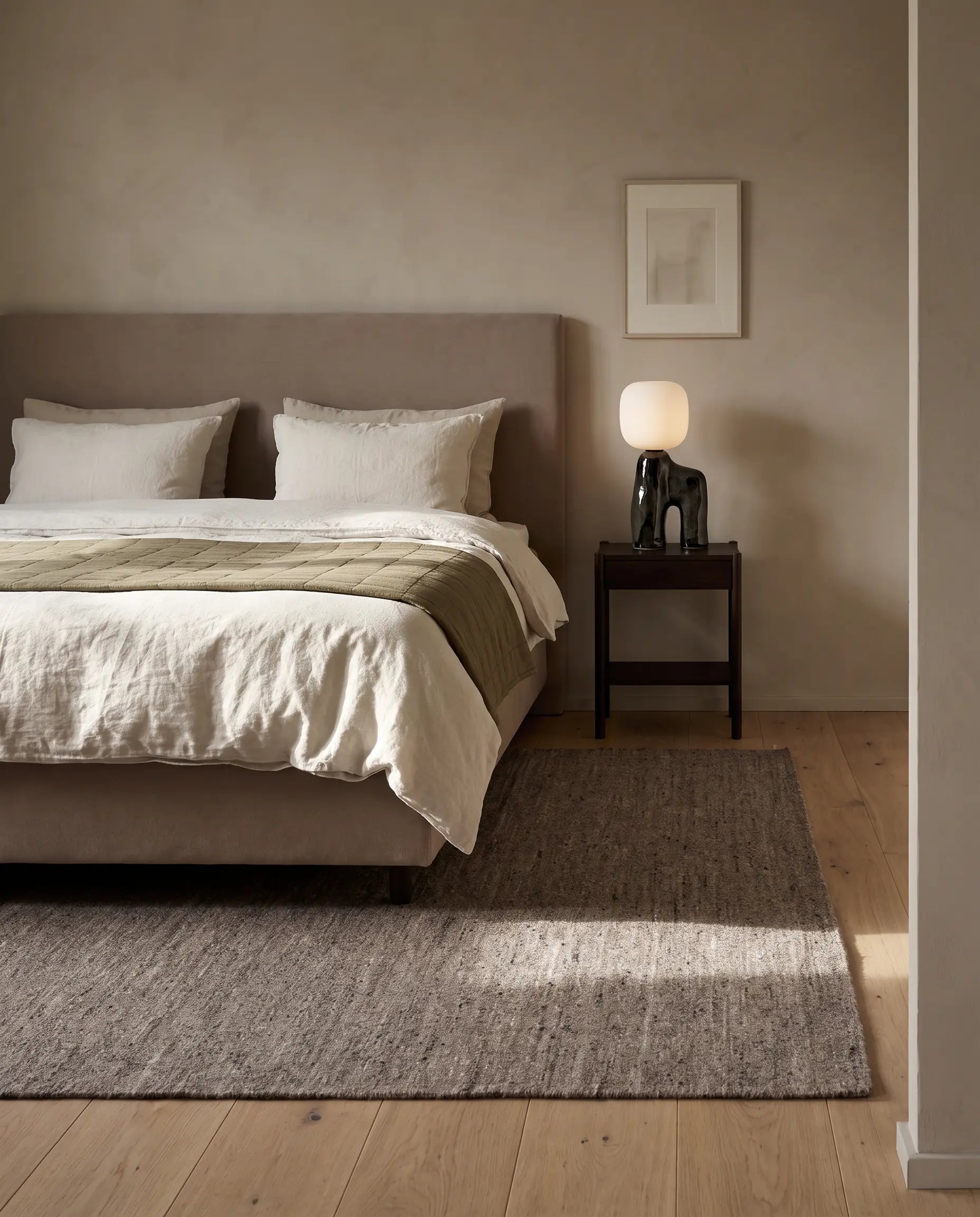 Rug Boucle Brown