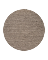 Måttanpassad Matta Boucle Brown Rund