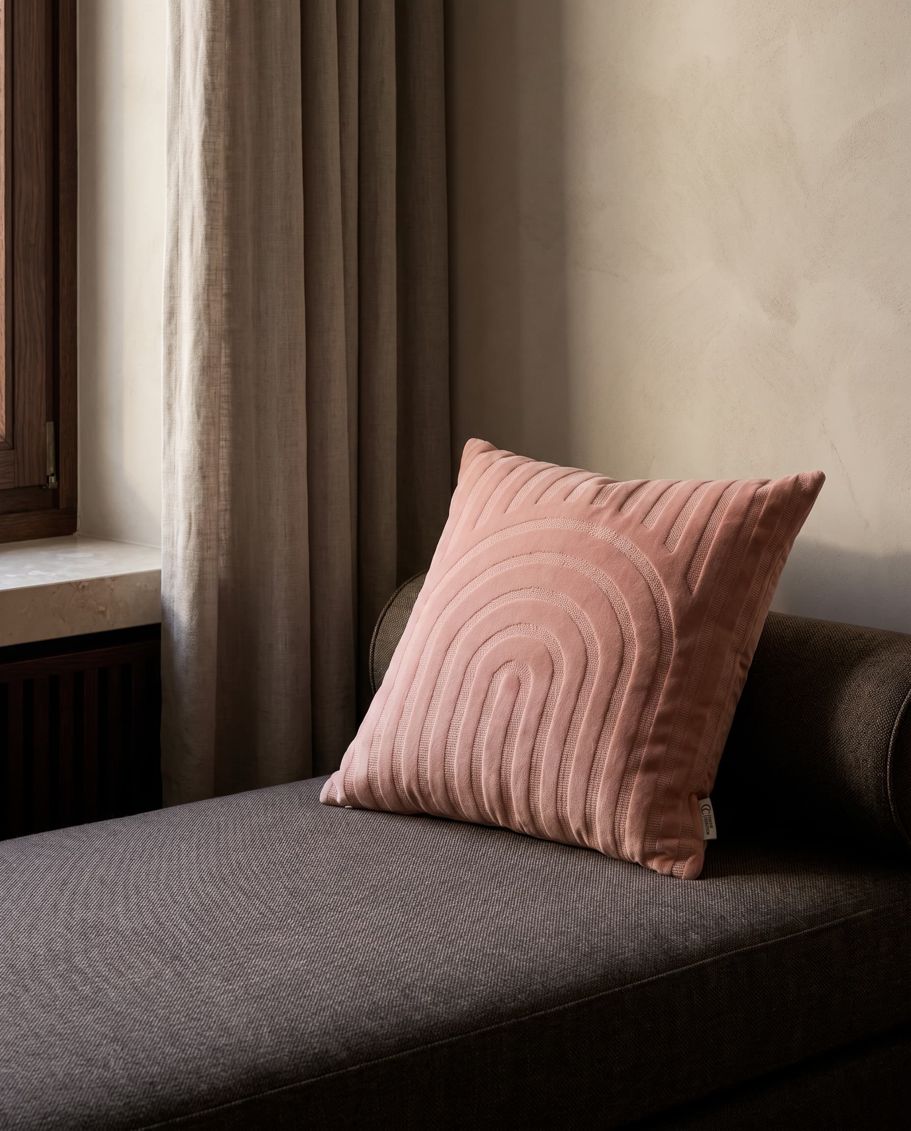 Cushion Cover Arch Dusty Coral
