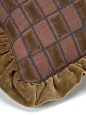 Kuddfodral Block Aubergine