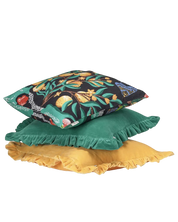 Kuddfodral Botanical Orange Svart