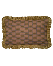 Kuddfodral Block Aubergine