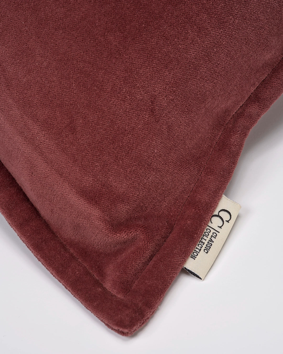 Kuddfodral Classic Velvet Burgundy