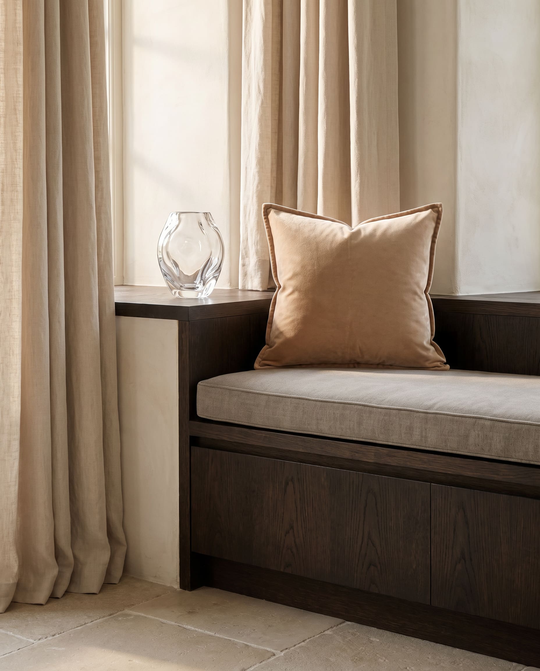 Kuddfodral Classic Velvet Mocca