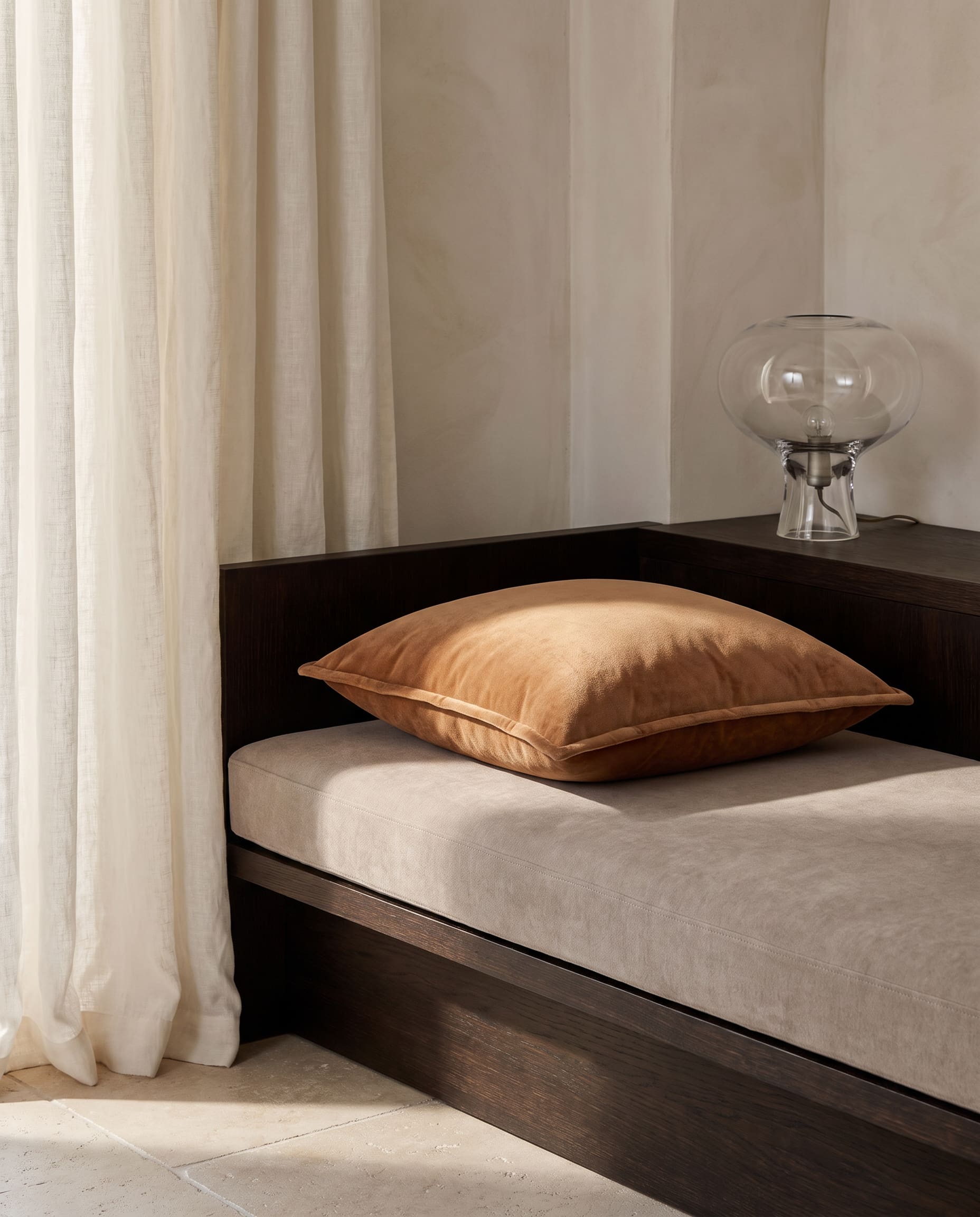 Cushion Cover Classic Velvet Terracotta