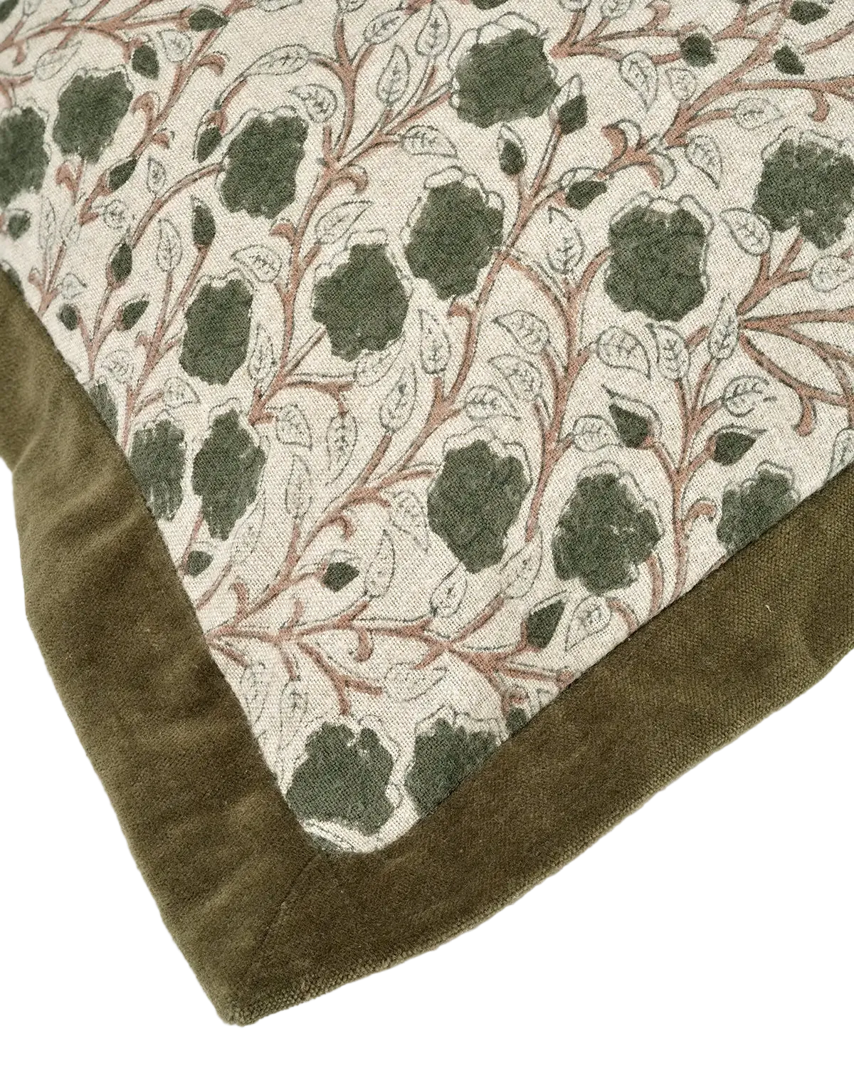 Kuddfodral  Daisy Grön