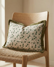 Kuddfodral  Daisy Grön