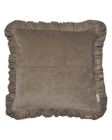 Kuddfodral Frilled Desert Taupe