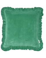 Kuddfodral Frilled Grön