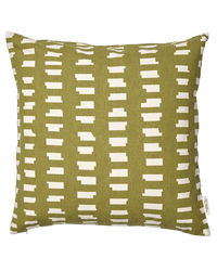 Kissenbezug Ikat Block Grün - 50 x 50 cm