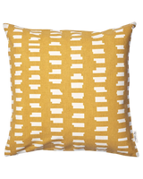 Kuddfodral Ikat Block Ockra