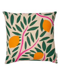 Kissenbezug Sunny Citrus Grün - 50 x 50 cm