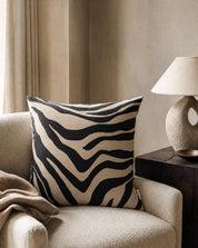 Cushion Cover Savannah Beige/Black