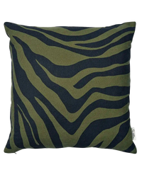 Kissenbezug Savannah grün/Schwarz - 50 x 50 cm