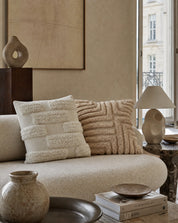 Cushion Cover Bricks White