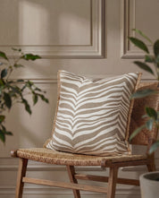 Kissen Zebra Simply Taupe