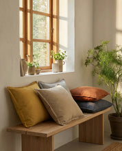 Cushion Cover Classic Linen Terracotta