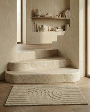 Dörrmatta Curve Beige