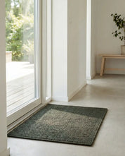 Doormat Merino Mörkgrön