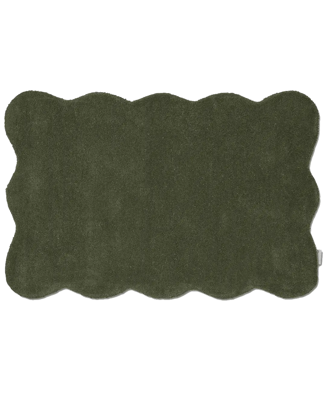 Dörrmatta Clam Skogsgrön