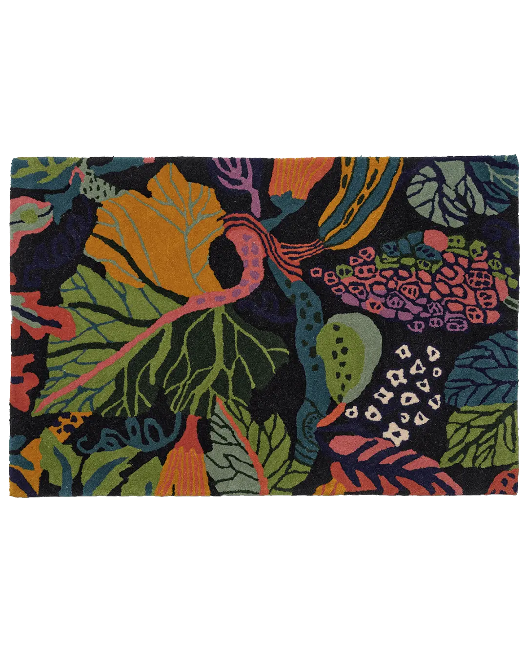 Doormat Heritage Garden Black/Multi