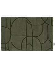 Dörrmatta Modern Abstract Grön