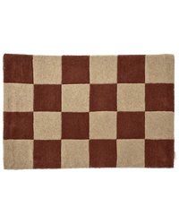 Doormat Square Terracotta/Natural - 60x90 cm