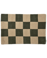 Dörrmatta Square Skogsgrön/Natur