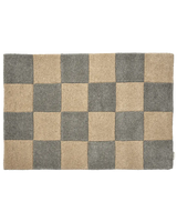 Dörrmatta Square Grå/Natur